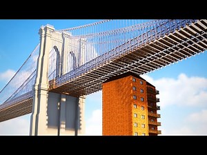 Collapsing Physics Bridge In City - Teardown