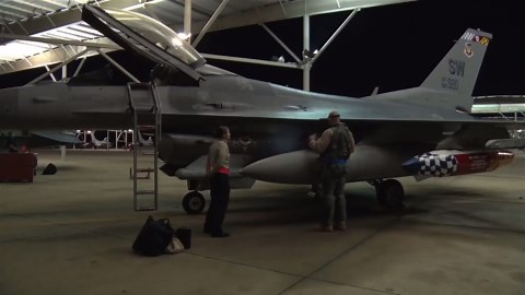 USAF F-16 Fighting Falcons deploy • 77th Fighter Squadron
