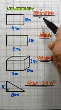 Learn Perimeter, Area, and Volume in seconds! 📐 There’s a challenge at the end! #shorts