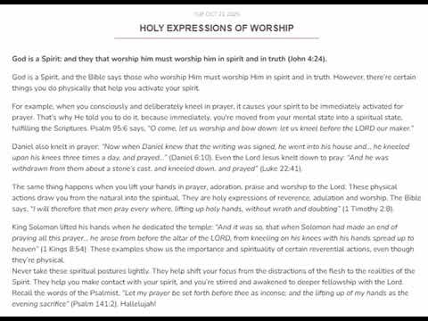 Rhapsody of realities October 21, 2025