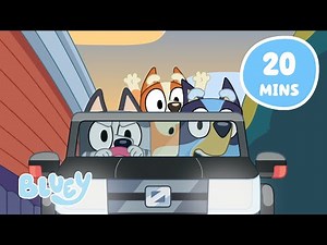 🔴LIVE: On the Road with Bluey | With Muffin, Socks, and more! | Bluey