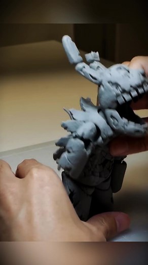 FNaF Springtrap in the Laboratory #scarytiktoks #horror #clay #diorama #holyghost