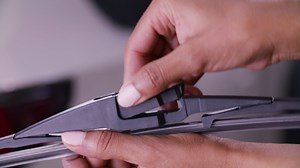 Goodyear Rear 12" Beam Wiper Blade for Curved Rear Windows, Replacement Rear Window Wiper Blade for Beam Wiper Arms, Pack of 1