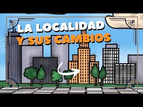 LA LOCALIDAD Y SUS CAMBIOS para NIÑOS