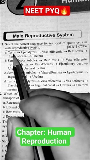 NEET MCQ PYQ QUESTION PRACTICE #objective biology #mcq biology #pyqbiology #shorts #pw