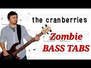 The Cranberries - Zombie BASS TABS | Cover | Tutorial | Lesson