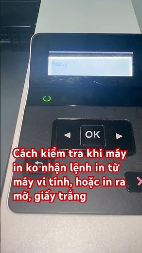 How to check when the printer does not receive print commands from the computer, or prints out bl...