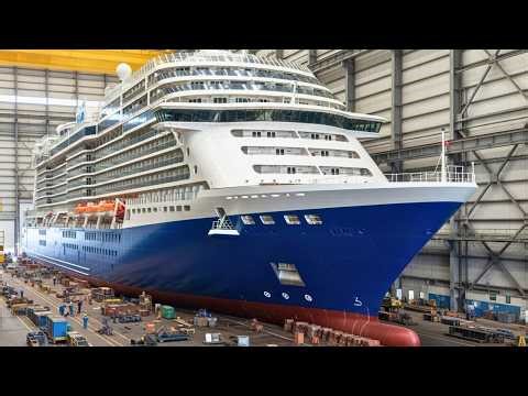 Inside the $900M Shipyard How Giant Cruise Ships Are Built Full Process