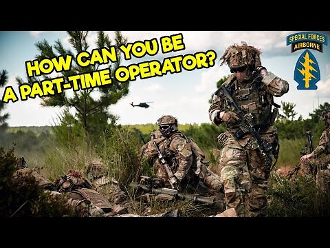 US ARMY NATIONAL GUARD SPECIAL FORCES - OPERATORS WITH A CIVILIAN LIFESTYLE