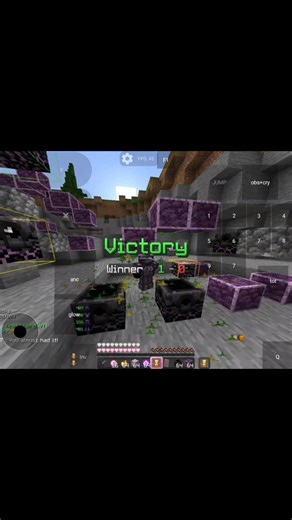 🔥 Unstoppable Crystal PvP Skills ☠️ Minecraft Pro Gameplay #shorts