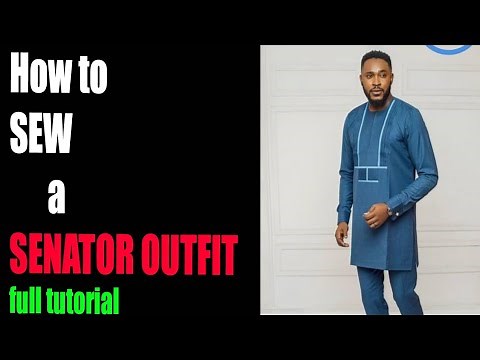 How to sew a shirt *senator* A-Z full video