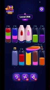 magic sort level 314 (hard) *no item used