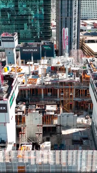 Perth’s first fully comprehensive inner-city university campus is halfway there! 🏗️ Opening to students in 2026 🤩👏 #ECUCity #EdithCowanUniversity #PerthCityDeal #AusGovInfrastructure