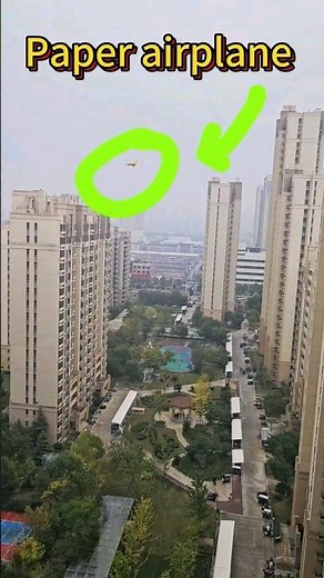 Throw a paper airplane that flaps its wings like a bat | paper plane | bat paper airplane | plane