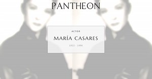María Casares Biography | Pantheon