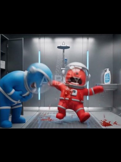 When the Impostor Becomes the Captain! 🚀😂 | Ultra Realistic Among Us Animation