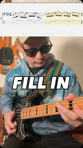 slap fill tips #gurasanpark #basslessons #slapbass | Yu Park