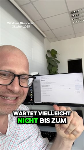 2.3K views · 186 reactions | Windows 10 wird ab Oktober 2025 eingestellt dann gibt es nur noch Windows 11, unbedingt vorher auf 11 updaten ￼#windows11 #windows10 ￼#windowstips #windowserror #pctipps | Totorio-IT | Facebook