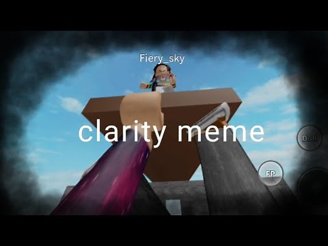 Clarity meme (ROBLOX)