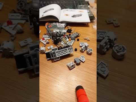 Lego Star Wars der Razor Crest Microfighter #75321 #shorts #starwars #lego #mandalorian #bobafett