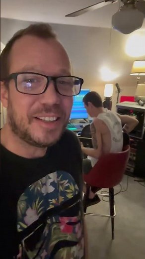 Nostalgic being back in the studio with Ben Mosier, Stephen Speaks OG guitarist.