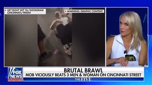 34K views · 1K reactions | 5 CHARGED IN CINCINNATI STREET BRAWL WHERE WOMAN WAS KNOCKED OUT @jessewatters “It’s a fight you can’t win” | The Five | Facebook