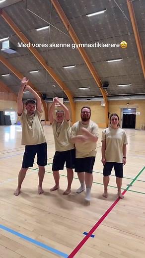 Glæde efter gymnastikopvisning