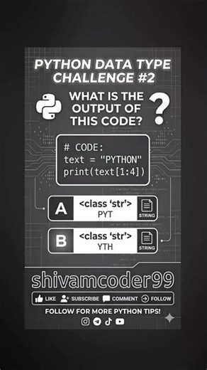 String Slicing ka master kaun? #codingprogramming#software engineeringcomputer#sciencelearn #python