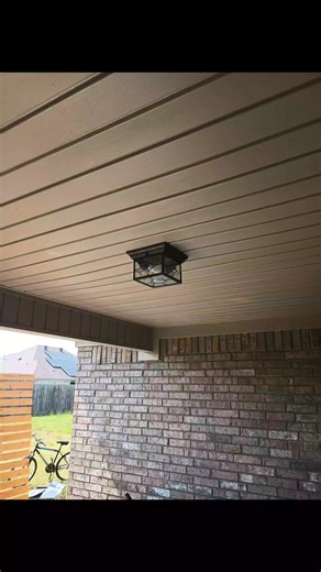Outdoor Ceiling Fan and Storm Door Installation | Bob Hope | Facebook
