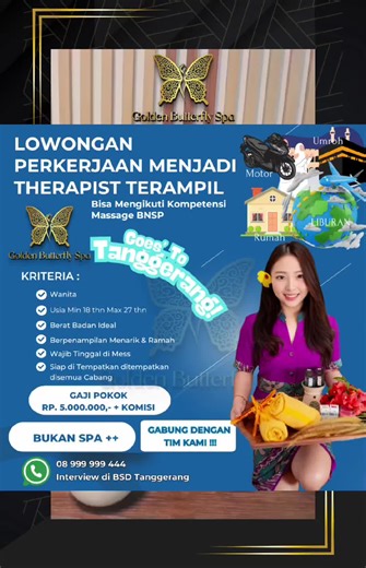 Golden Butterfly Spa: Relaxation in Samarinda