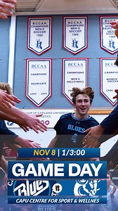 Leading the way in today's loss: Wander - 8 K, 2 SA Tiegen - 6 K, 2 BLK, 1 SA Nowotny - 5 K, 2 SA Masztak - 5 K, 1 BLK #GoBlues #BleedBlue #CapU | Capilano University Blues