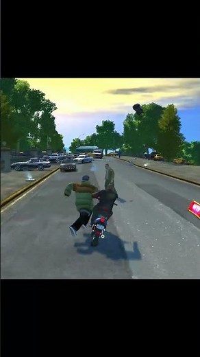 GTA 4 – Niko’s Overpowered Pistol Sends Everything Flying! 😂💥