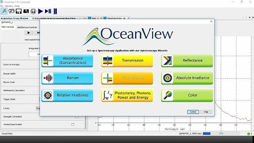 海洋光学光谱软件OceanView基础介绍