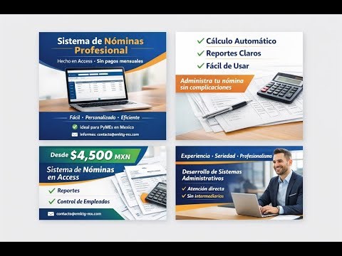 Presentacion Sistema Nominas Colores Corporativos verde