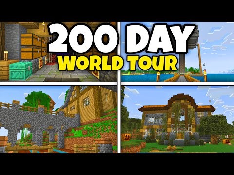 Minecraft Survival Realm World Tour! (200 Days)