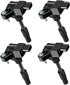 BDFHYK Ignition Coils Pack UF680 Compatible with Buick Envision LaCrosse Regal Verano Cadillac ATS CT6 CTS Chevy Impala Camaro Colorado Malibu Limited GMC Acadia l4 2.0L 2.5L Chevy Coil Pack Set of 4