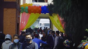 2.7K views · 92 reactions | Herald College Kathmandu Holi 2022 After two years, the Herald College Kathmandu family finally brought back events with a colourful blast. This event resonated with good vibes - bright colours, delicious food, rich music and limitless fun with water. Let us travel back a few days and relive those vibrant moments. #HeraldMoments #HCKlifestyle #Holi | Herald College Kathmandu | Facebook