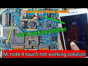 mi note 4 touch not working solution | redmi note 4 screen not working | redmi note 4 touch point