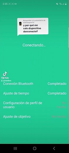 FitPro device disconnected