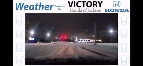 Curious about snowy road conditions? Catch our live stream at WNWS.com – live mobile coverage from around the city all morning! | 101.5 FM WNWS News Talk Jackson