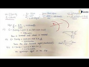 Numericals on Gyroscopic Effect on Naval Ships - Gyroscope - Dynamics of Machinery