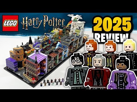 LEGO Harry Potter Diagon Alley Wizarding Shops (76444) - EARLY 2025 Set Review