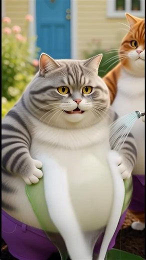 #grumpycat #graycat #shorts #fatcat