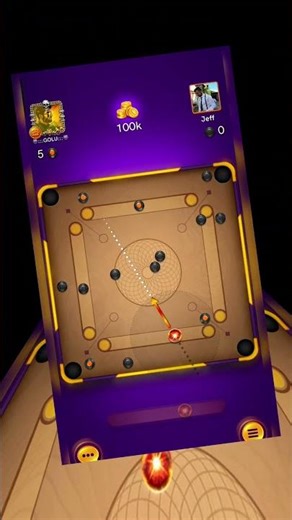 carrom disc pool trick shots☠️😎💀👺👌🔥 #aesthetic #shorts #trending #carrom