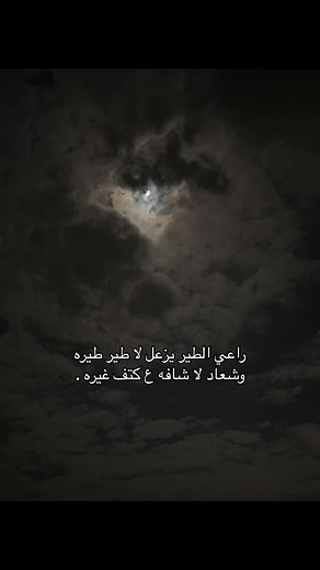 Beautiful Night Sky with Moon and Clouds