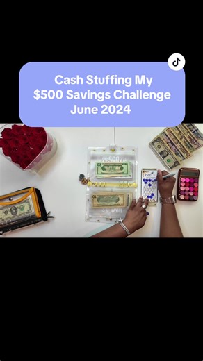 One of the easiest challenges I enjoy and taking my time doing is my $500 savings challenges. For those having a hard time save money, I suggest starting with smaller challenges that wont overwhlem you and cause you to stress about the completion of them. #savingschallenge #2024savingchallenges #monthlychallenge #cashenvelopestuffing #cashstuffing #budgetwithbey #cashenvelopemethod #budgetingforbeginners