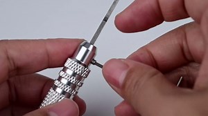 Prime Model Scriber Tool Kit 7 Blades (0.1/0.2/0.4/0.6/0.8/1.0/2.0mm) Chisel Tool for Gundam Resin Carving, Panel Lining & Scale Model Building.