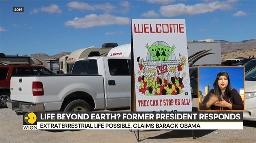 Obama weighs in on UFO debate in a podcast interview No aliens at Area 51, says ex-president, further adding that there is no evidence of alien cover-up Shivan Chanana brings you this report | WION