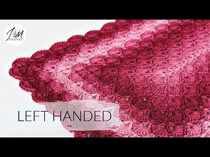 LEFT HANDED Rectangle Shells Of One color Rectangle blanket | Rectangle Shells blanket