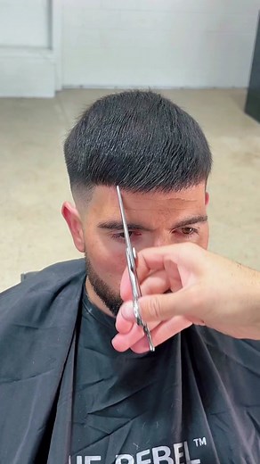 Triple Textured French Crop Haircut